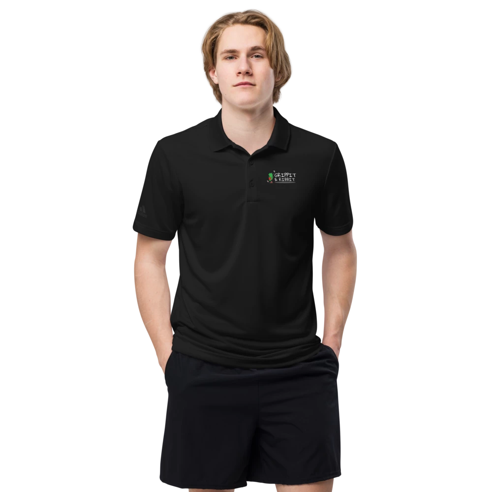 Grippit & Ribbit Adidas Premium Polo Shirt