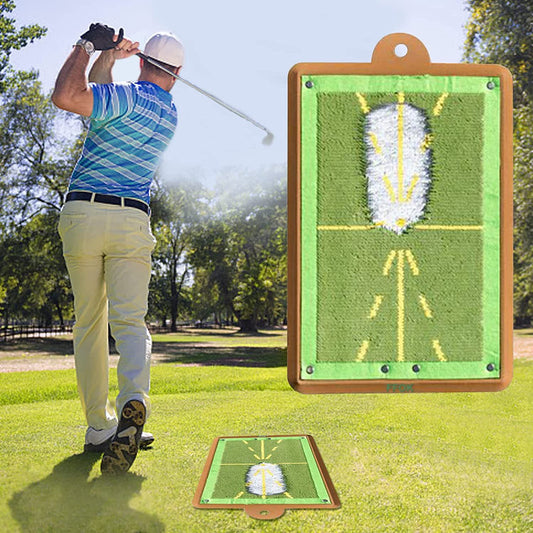 Golf Training Mat For Swing Detection Batting