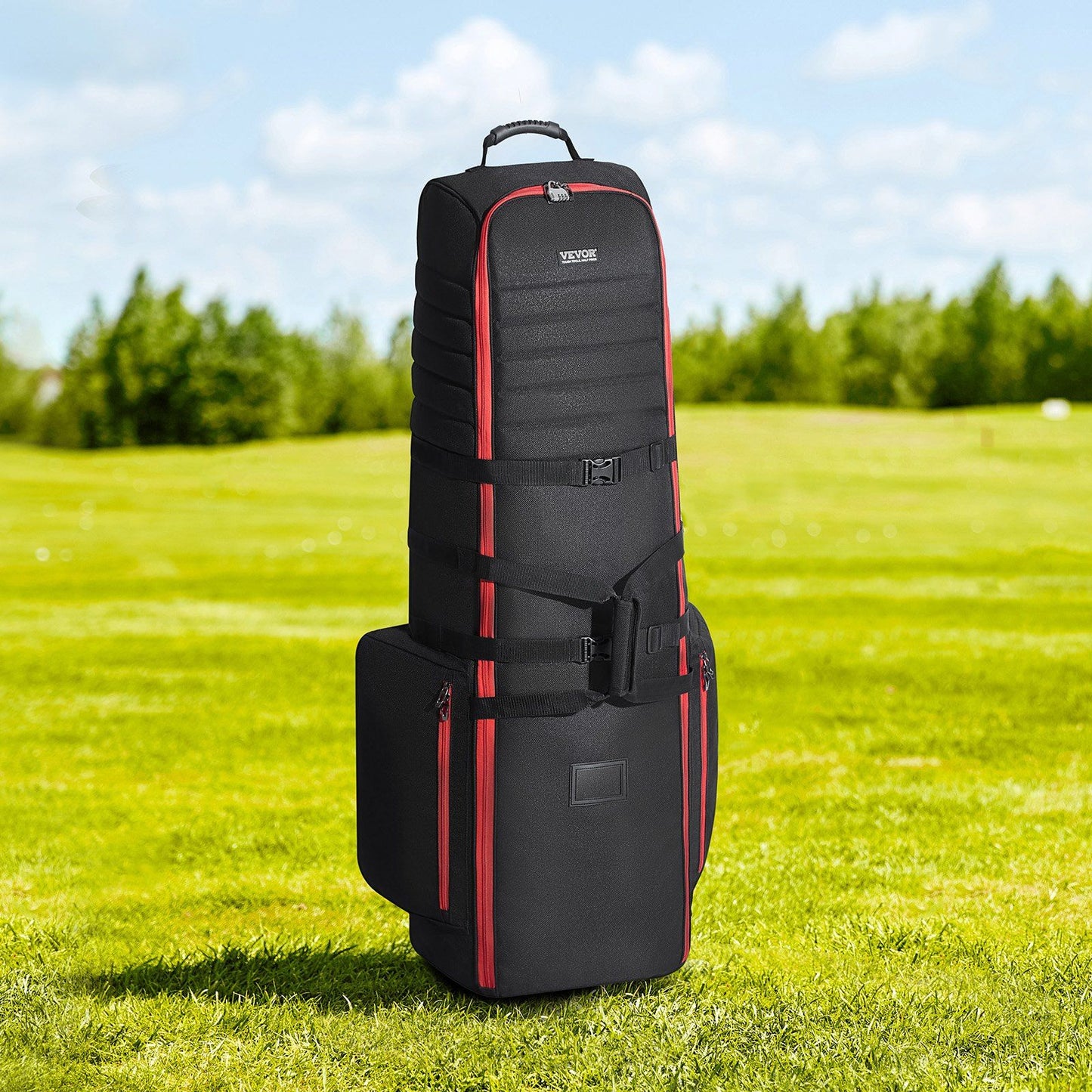 Golf Club Travel Bag Golf Luggage Case Cover with Wheels